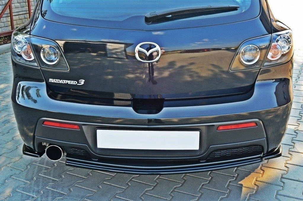 Rear Side Splitters Mazda Mazda 3 Mk1 MPS 2006-2008 USA Version
