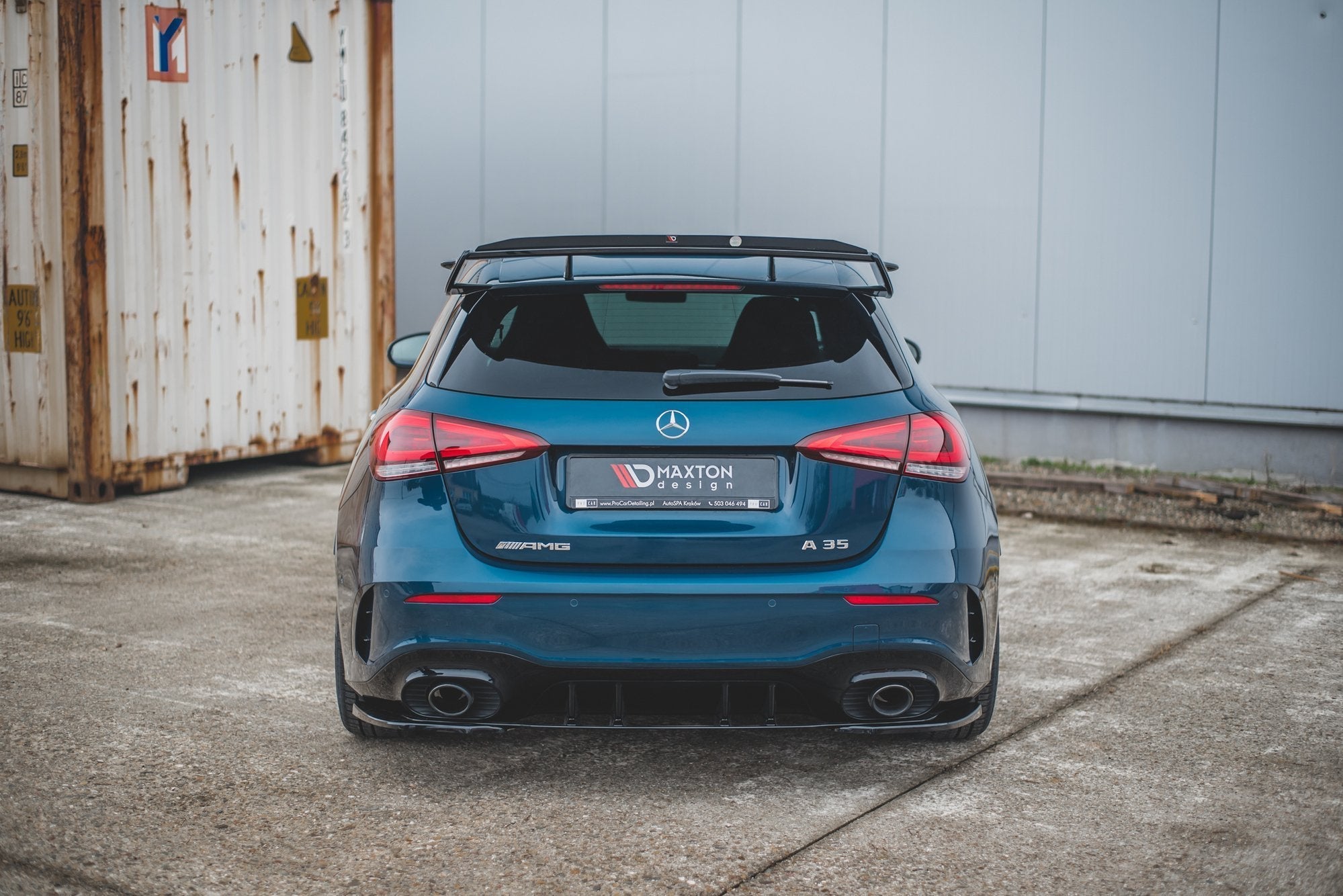 Splitters laterales traseros Mercedes Clase A35 AMG Aero Hatchback W177