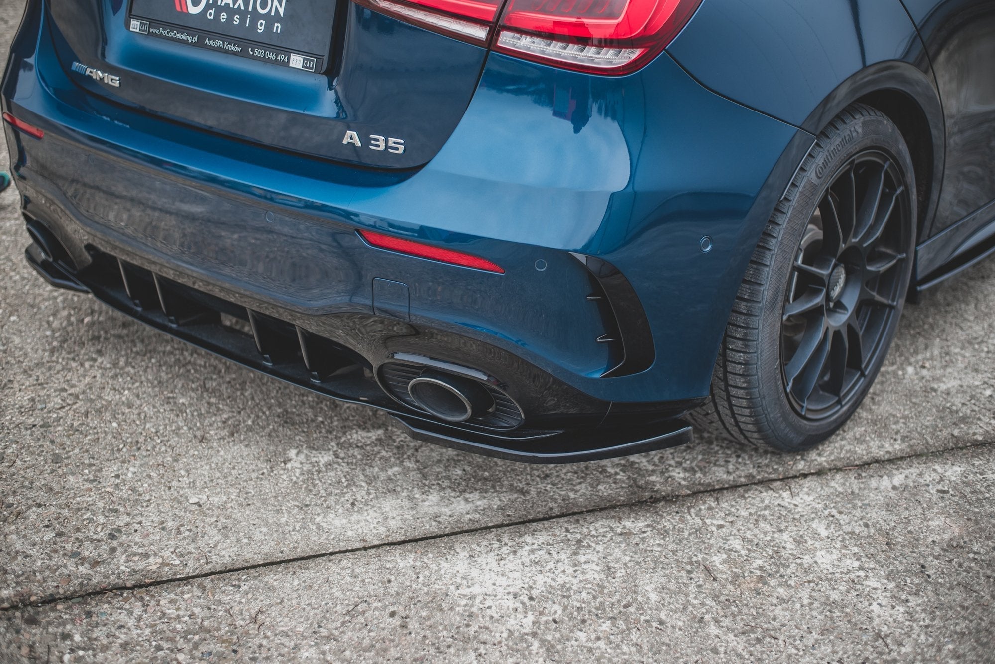 Splitters laterales traseros Mercedes Clase A35 AMG Aero Hatchback W177