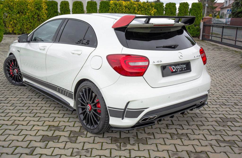 Splitters laterales traseros Mercedes Clase A A45 AMG W176