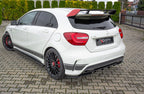 Splitters laterales traseros Mercedes Clase A A45 AMG W176
