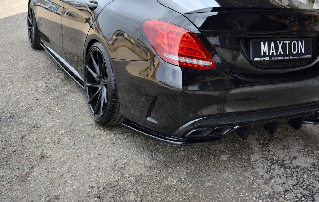 Mercedes-AMG C 43 W205 Rear Side Splitters
