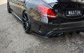 Splitters laterales traseros Mercedes-AMG C 43 W205