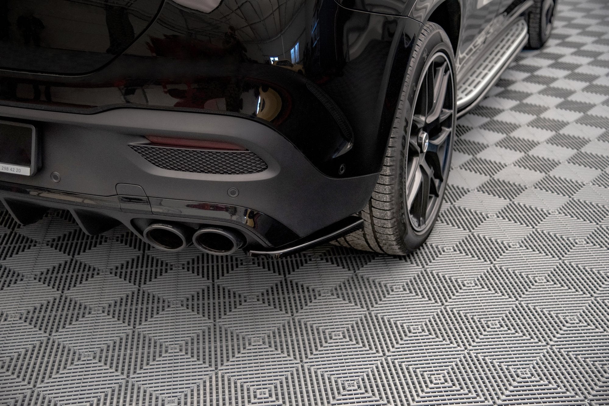 Splitters laterales traseros Mercedes-AMG GLE 53 Coupé C167 / C167 Facelift