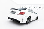 Rear Side Splitters Mercedes-Benz C-Class AMG-Line / C43 AMG Sedan / Saloon W205