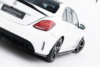 Rear Side Splitters Mercedes-Benz C-Class AMG-Line / C43 AMG Sedan / Saloon W205