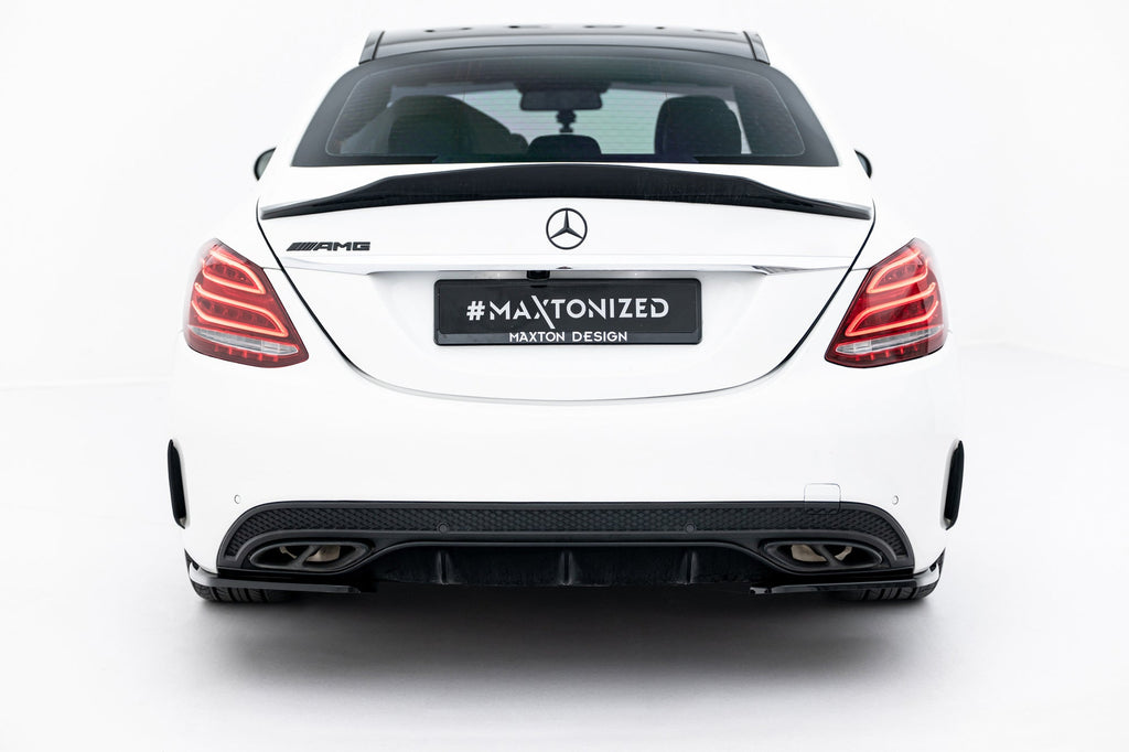 Rear Side Splitters Mercedes-Benz C-Class AMG-Line / C43 AMG Sedan / Saloon W205