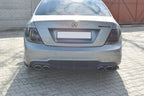 Splitters laterales traseros Mercedes-Benz Clase C Berlina / Sedán / Familiar AMG-Line W204 / S204