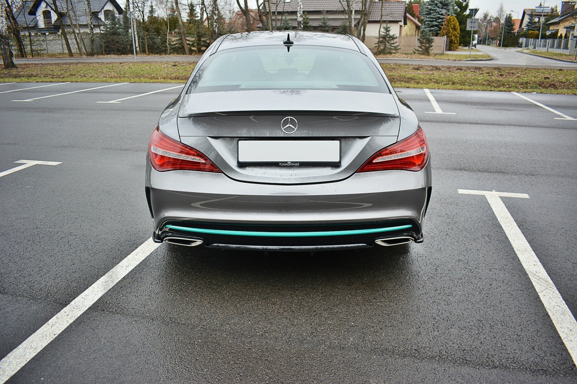 Splitters laterales traseros Mercedes-Benz CLA AMG-Line C117 Facelift