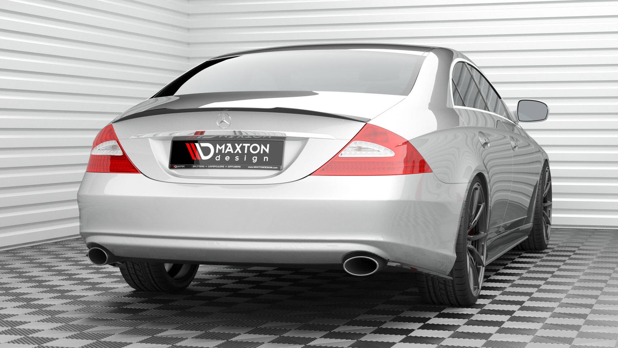 Splitters laterales traseros Mercedes-Benz CLS C219