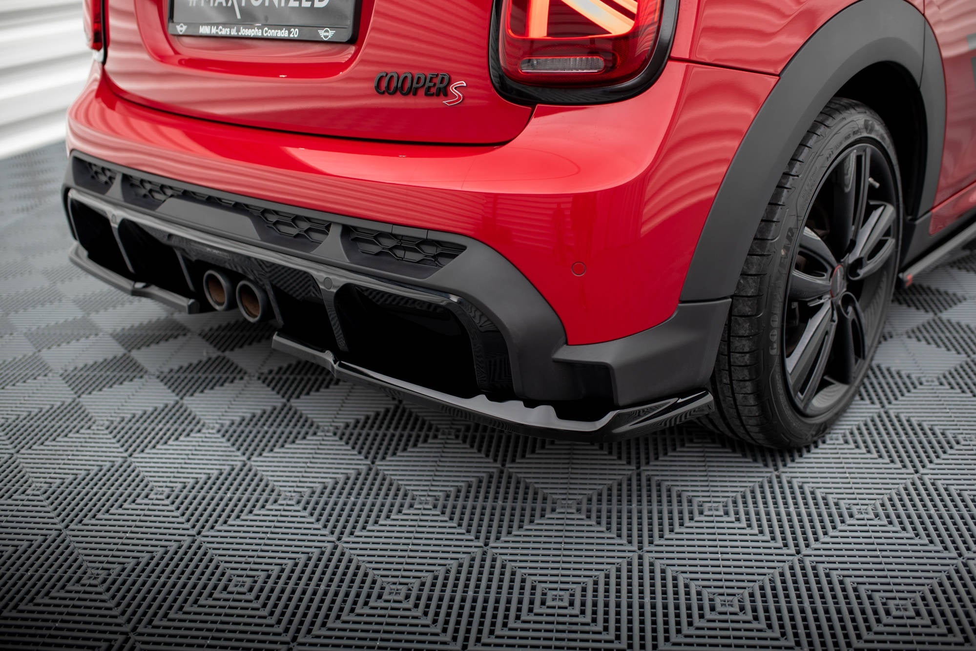 Splitters laterales traseros Mini Cooper S John Cooper Works F56 Facelift