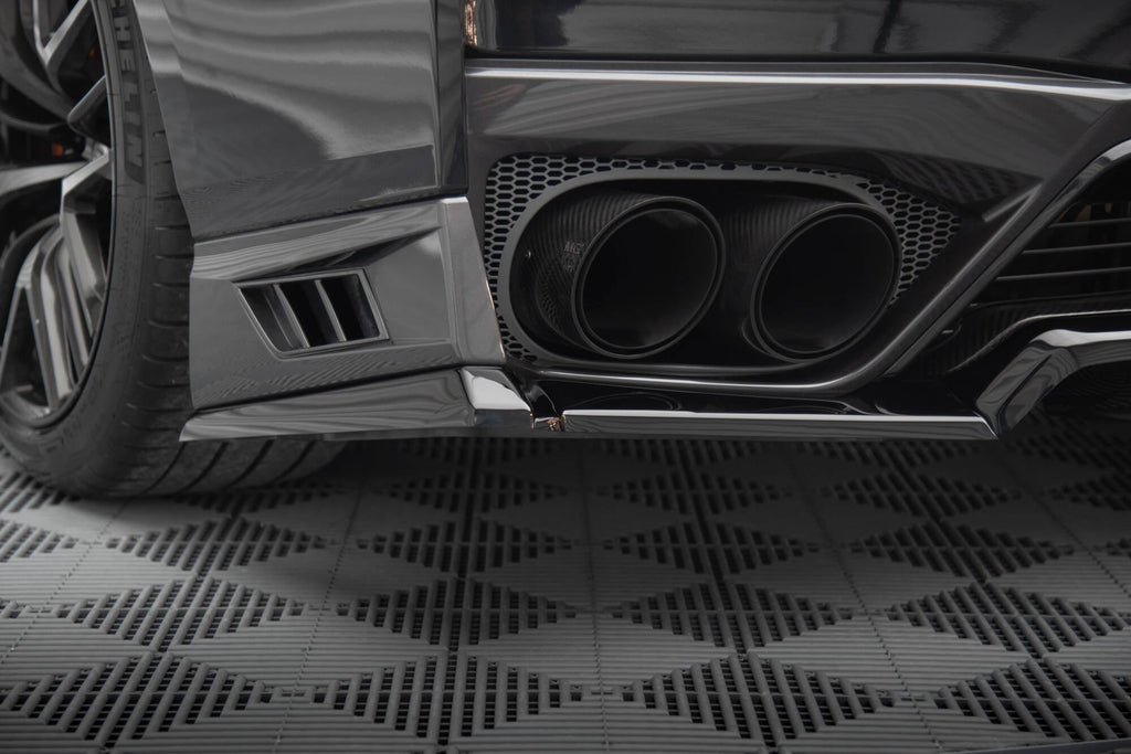 Nissan GT-R R35 Facelift Rear Side Splitters