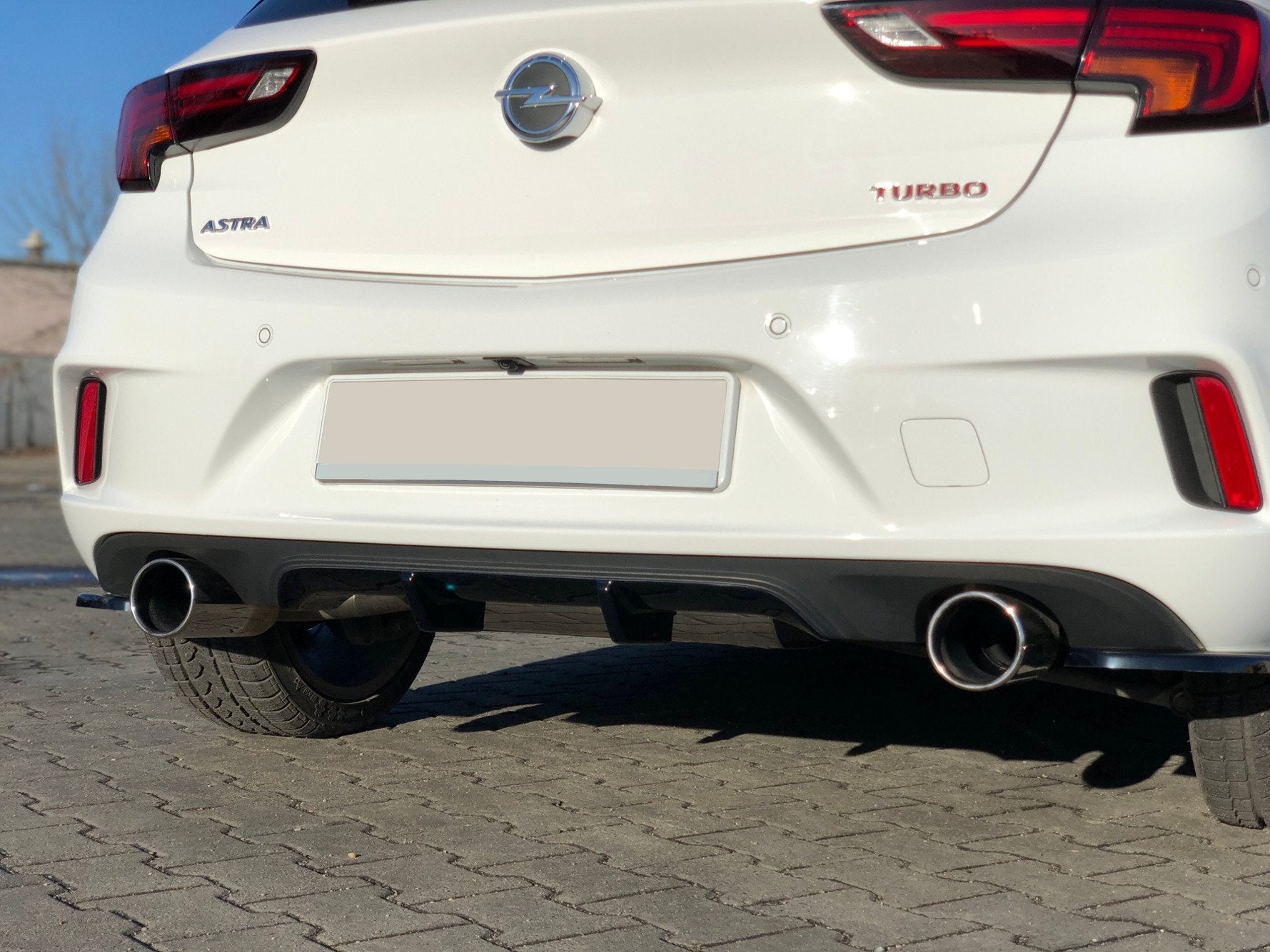 Splitters laterales traseros OPEL ASTRA K OPC-LINE