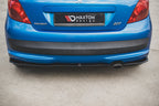 Splitters laterales traseros Peugeot 207 Sport