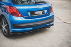 Splitters laterales traseros Peugeot 207 Sport