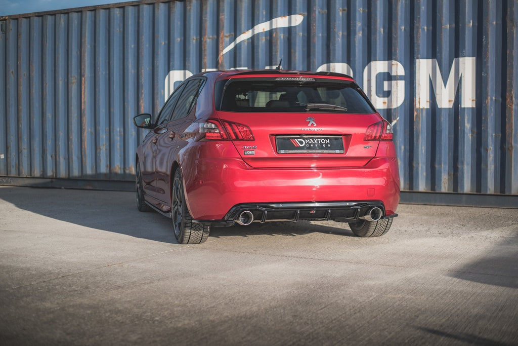 Splitters laterales traseros Peugeot 308 GT Mk2 Facelift