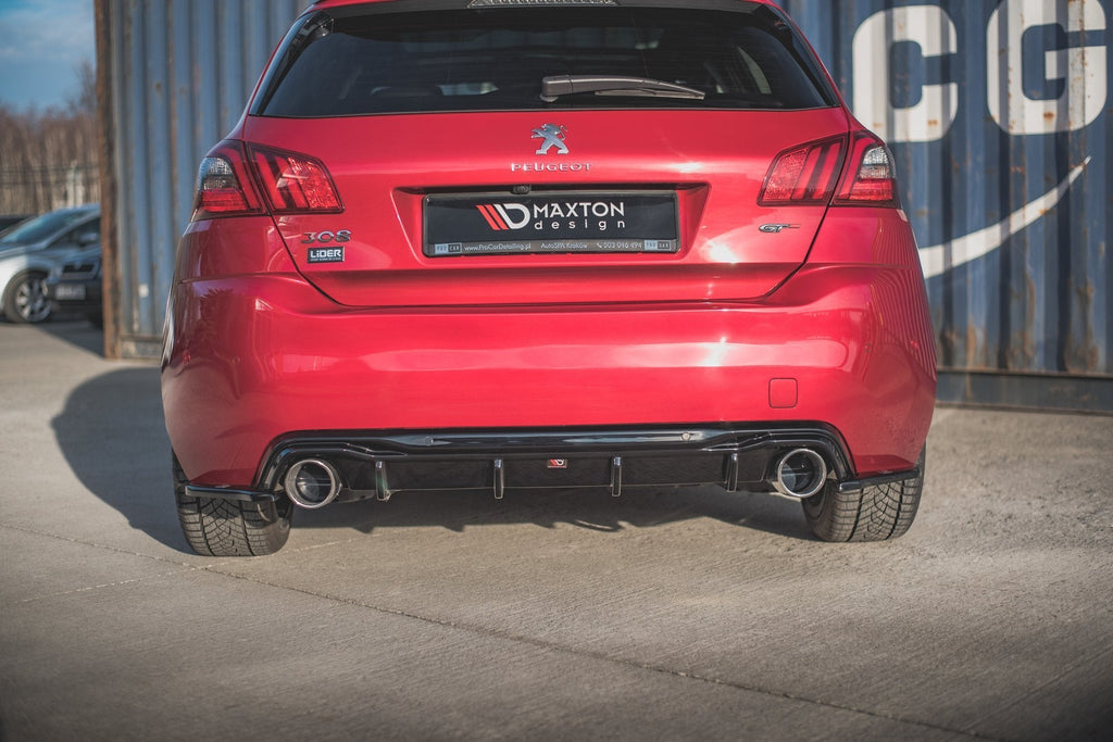 Splitters laterales traseros Peugeot 308 GT Mk2 Facelift