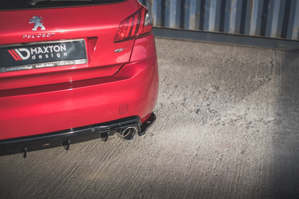 Splitters laterales traseros Peugeot 308 GT Mk2 Facelift