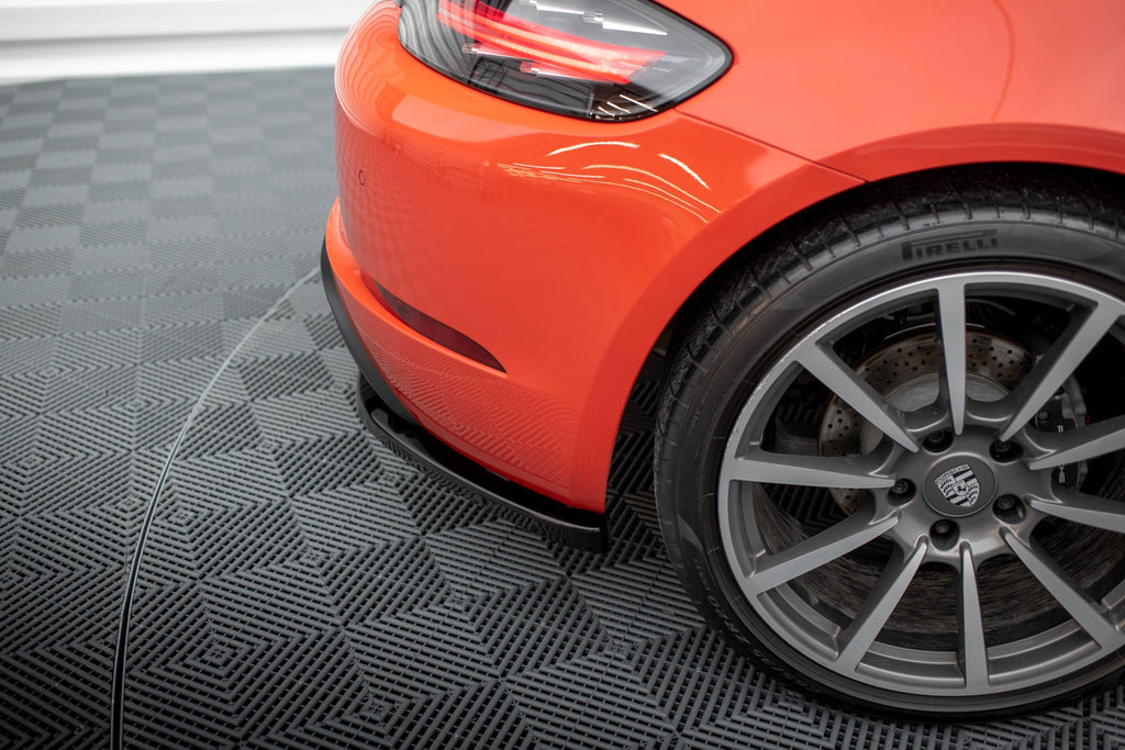 Splitters laterales traseros Porsche 718 Cayman 982c