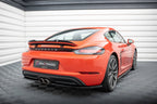 Splitters laterales traseros Porsche 718 Cayman 982c