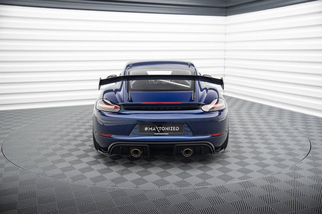 Splitters laterales traseros Porsche 718 Cayman GT4 RS 982c