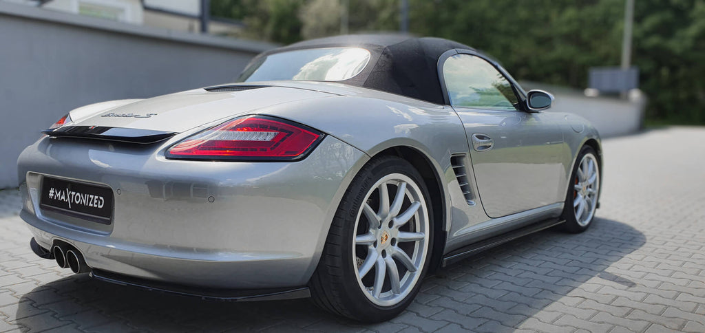 Porsche Boxster 987 Rear Side Splitters