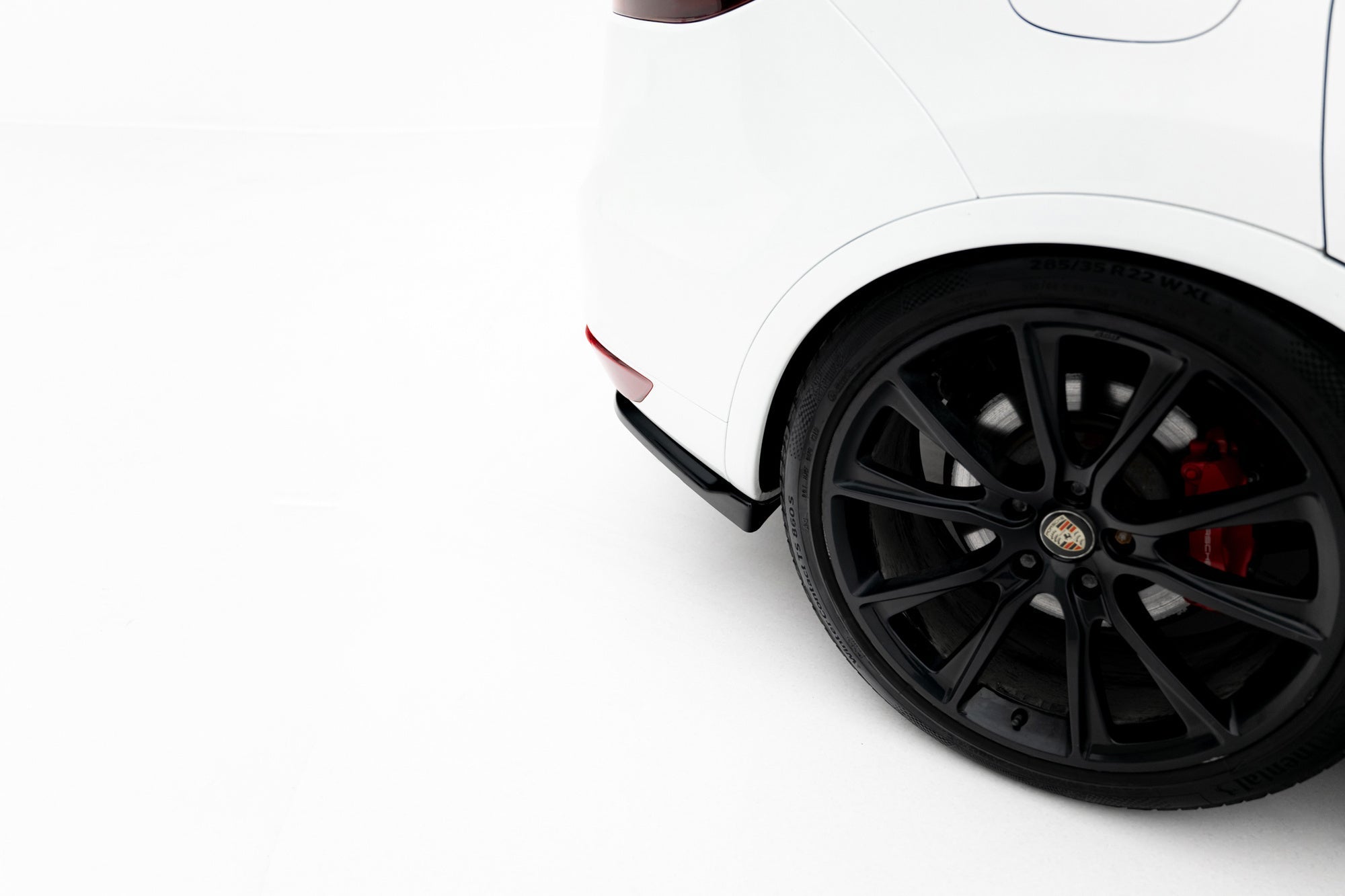 Splitters laterales traseros Porsche Cayenne Turbo / Standard Mk2