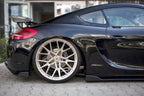 Splitters laterales traseros Porsche Cayman MK2 981C
