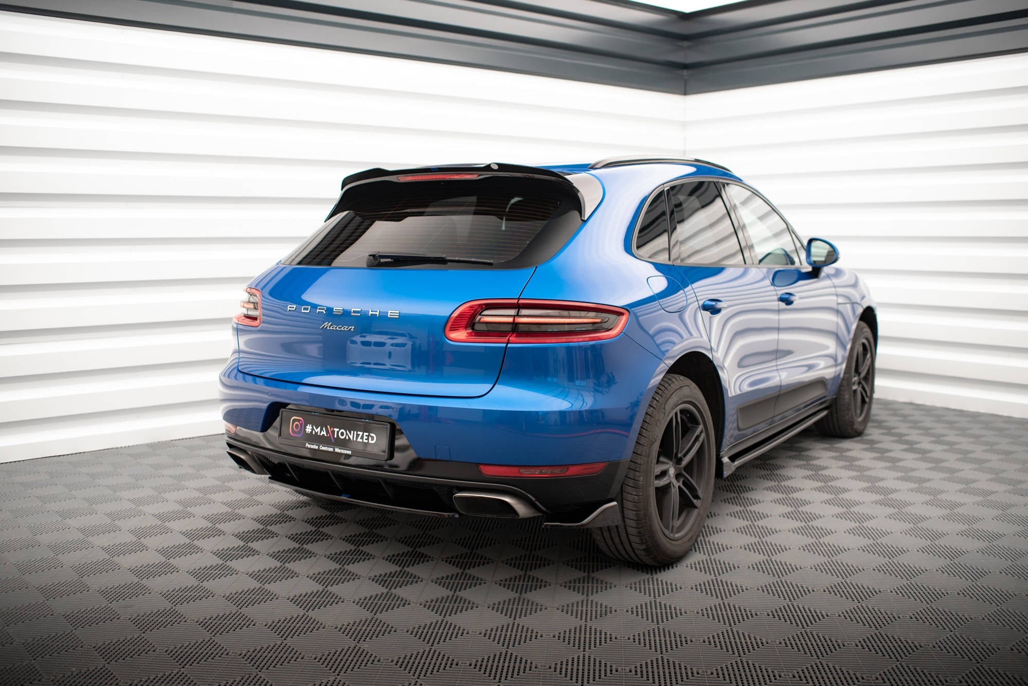 Splitters laterales traseros Porsche Macan Mk1