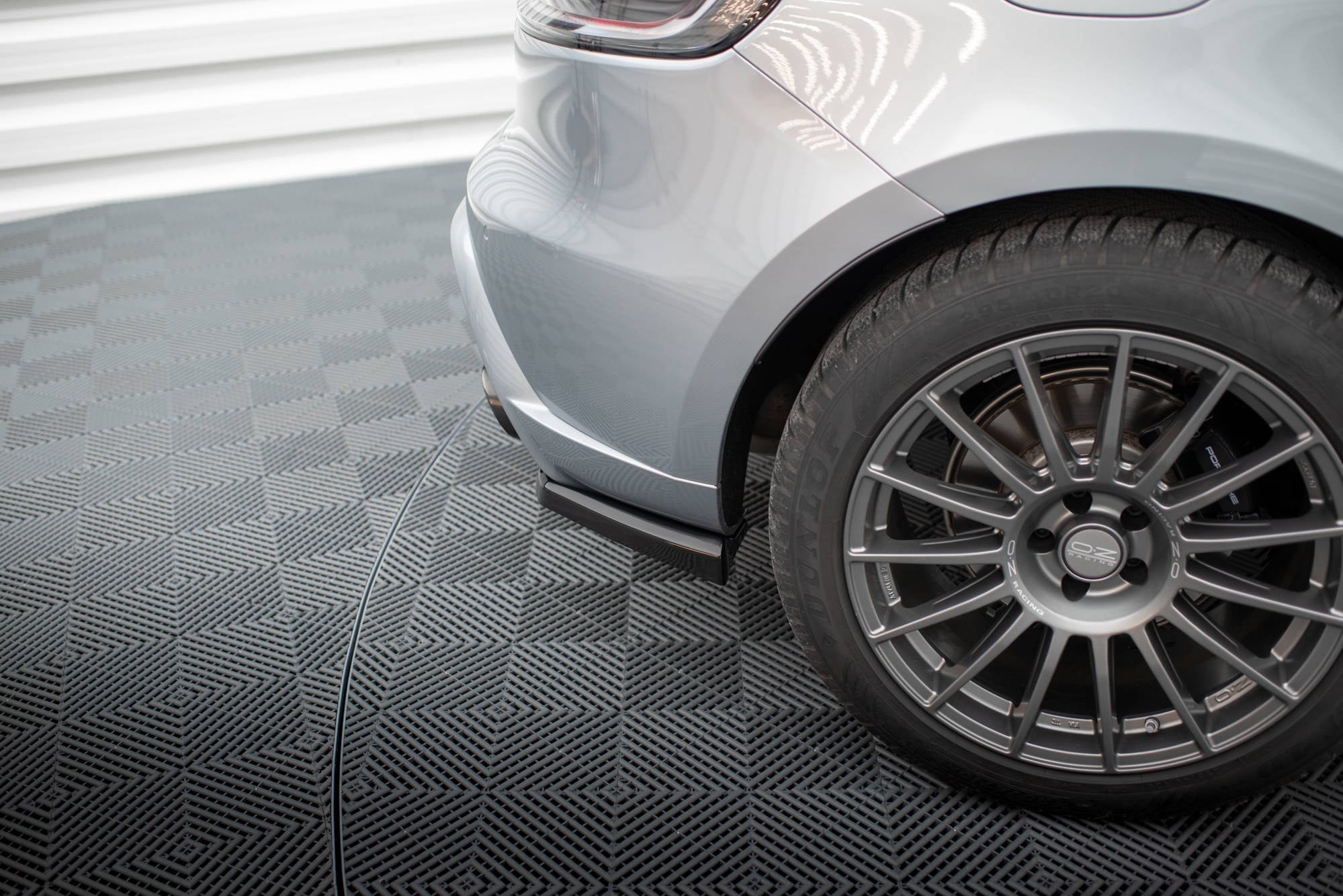 Splitters laterales traseros Porsche Macan Mk1 Facelift 2