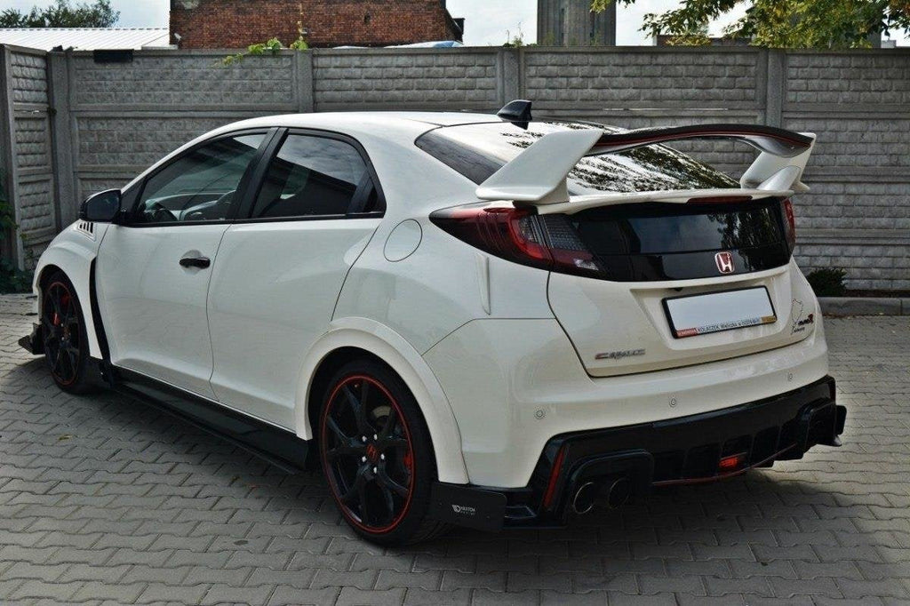 Splitters laterales traseros Racing Honda Civic IX Type R