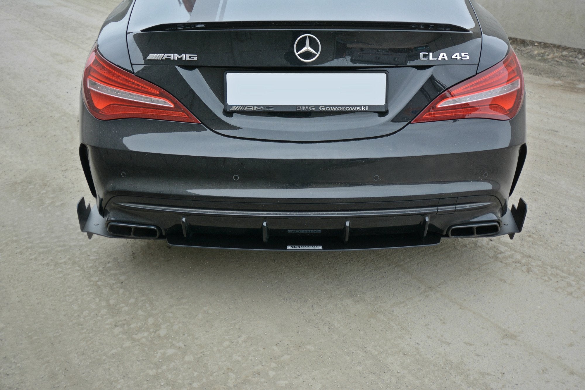 Splitters laterales traseros Racing Mercedes CLA 45 AMG C117 Facelift