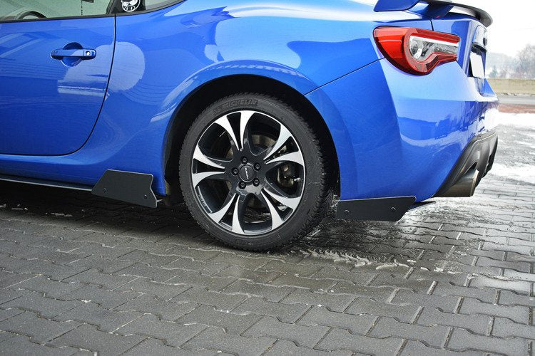 Splitters laterales traseros Racing Subaru BRZ Mk1 / Mk1 Facelift