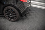 Rear Side Splitters Renault Clio III RS