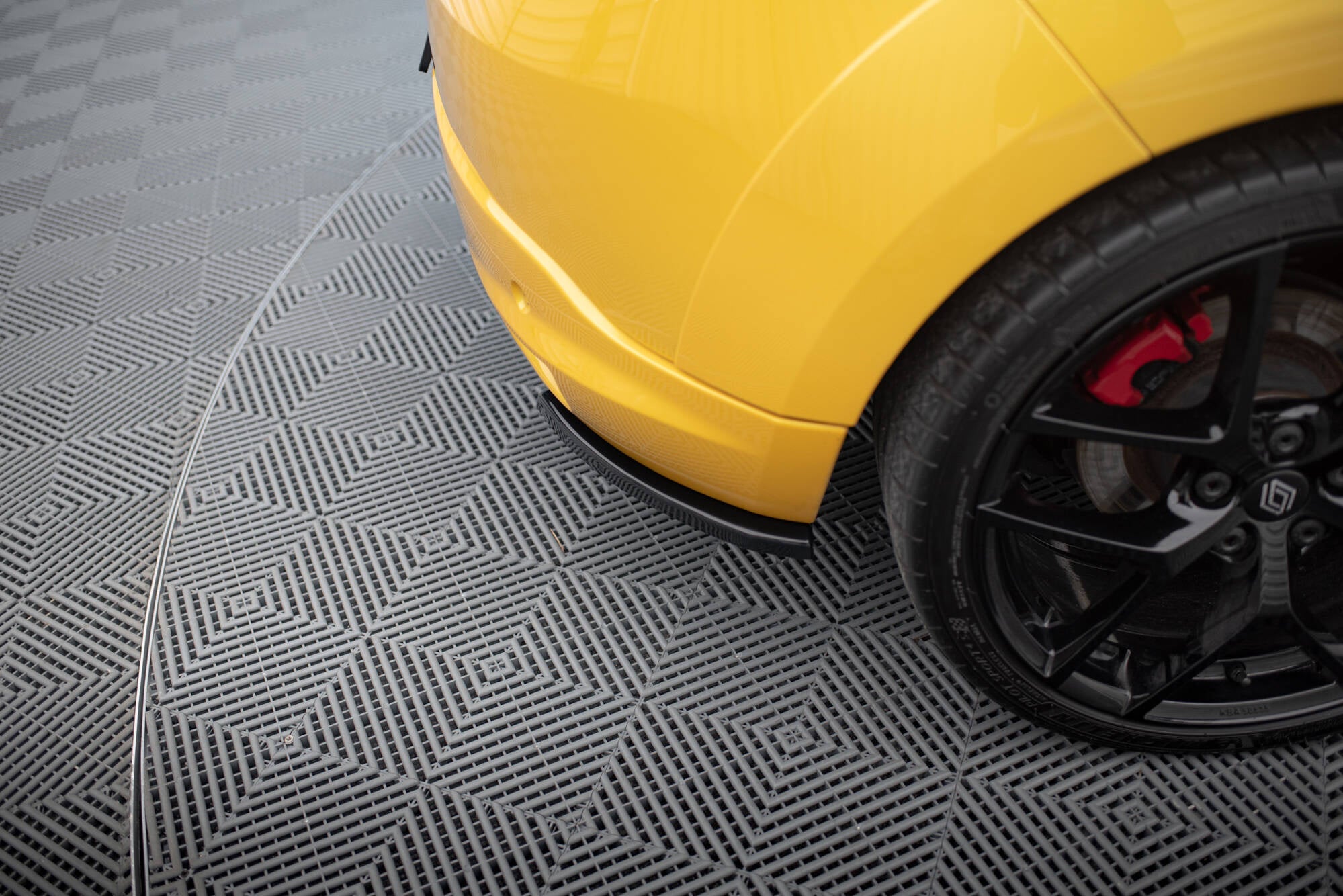 Splitters laterales traseros Renault Mégane III RS
