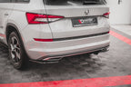 Splitters laterales traseros Skoda Kodiaq Sportline Mk1 / Mk1 Facelift