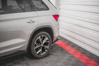 Splitters laterales traseros Skoda Kodiaq Sportline Mk1 / Mk1 Facelift