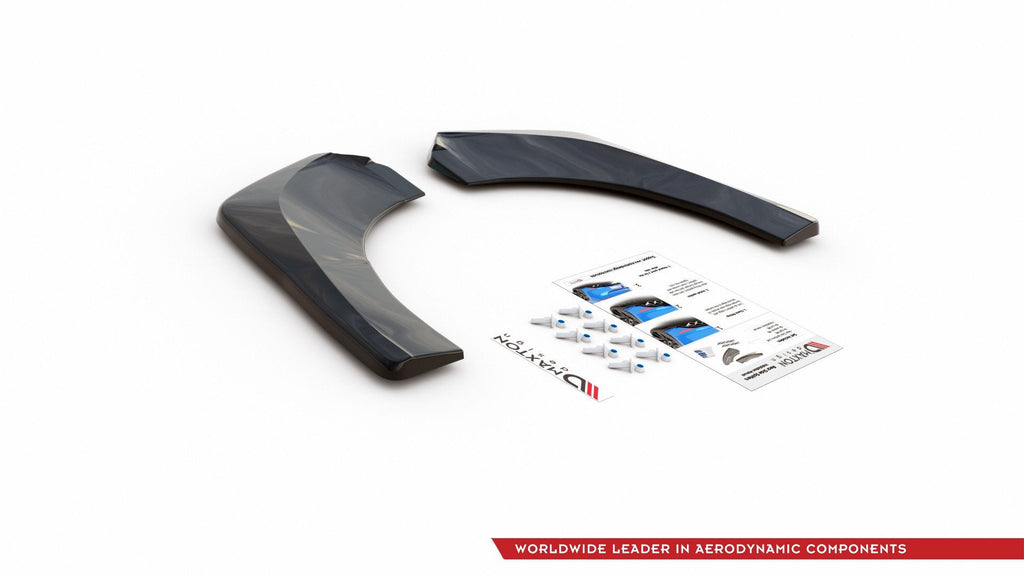 Splitters laterales traseros Skoda Kodiaq Sportline Mk1 / Mk1 Facelift