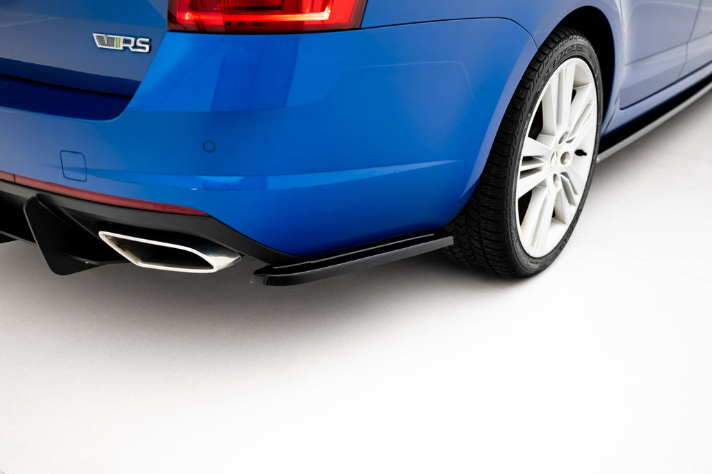 Splitters laterales traseros Skoda Octavia RS Mk3 / Mk3 Facelift Hatchback / Kombi