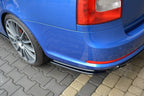Splitters laterales traseros Skoda Octavia RS Berlina / Sedán / Familiar Mk2 / Mk2 Facelift