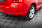 Rear Side Splitters Skoda Rapid Spaceback Mk1