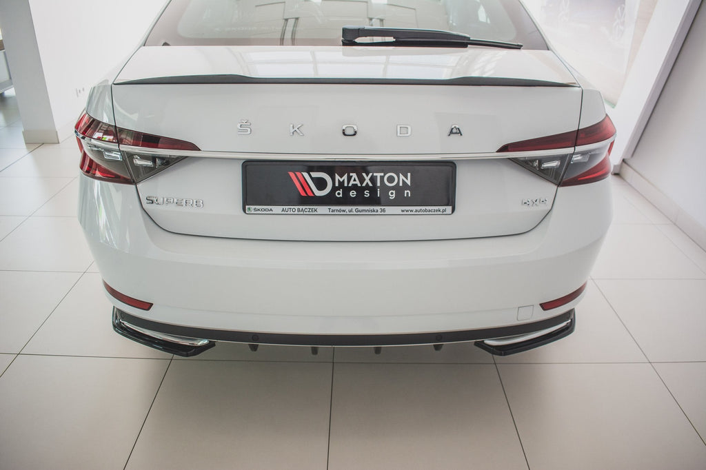 Splitters laterales traseros Skoda Superb Liftback / Familiar Mk3 Facelift