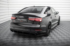 Splitters laterales traseros Street Pro Audi RS3 Berlina Sedán 8V Facelift