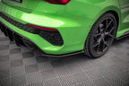 Splitters laterales traseros Street Pro Audi RS3 Berlina Sedán 8Y