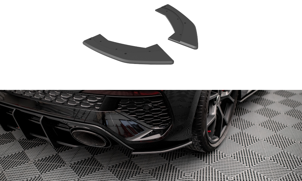 Splitters laterales traseros Street Pro Audi RS3 Sportback 8y