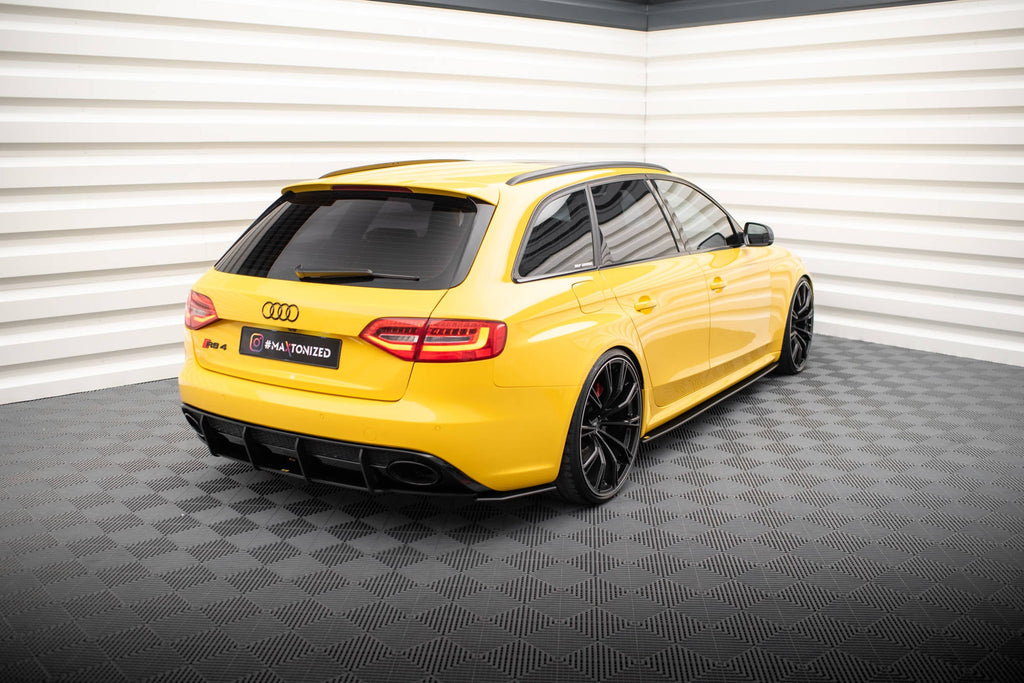 Splitters laterales traseros Street Pro Audi RS4 B8