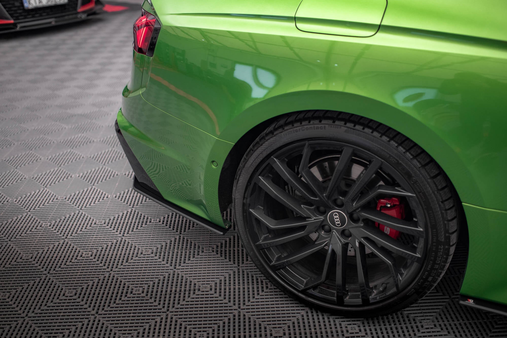 Splitters laterales traseros Street Pro Audi RS5 F5 Facelift