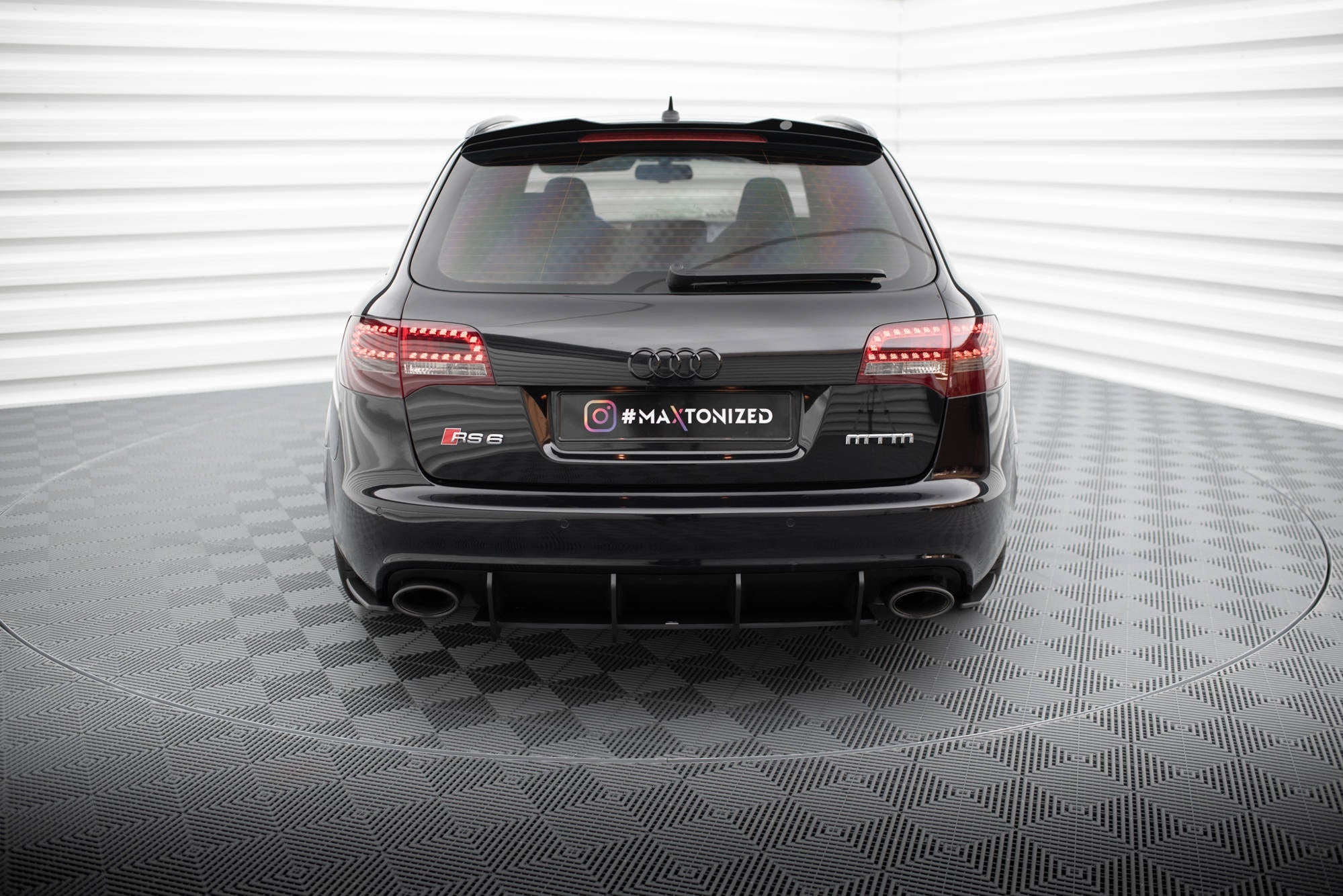 Splitters laterales traseros Street Pro Audi RS6 Avant C6