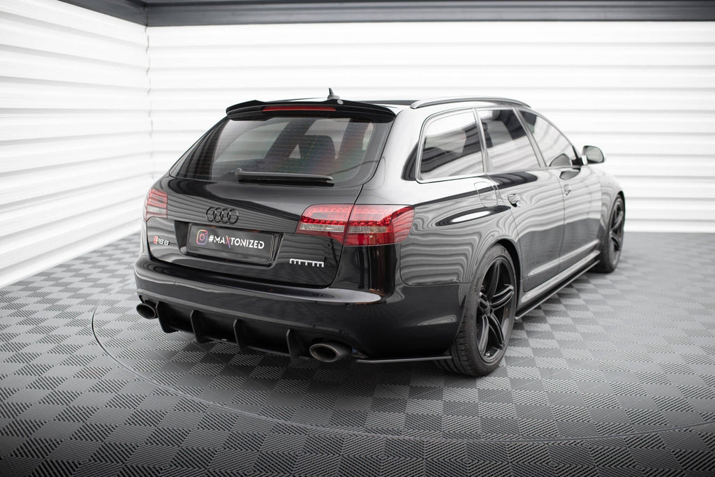 Street Pro Audi RS6 Avant C6 Rear Side Splitters