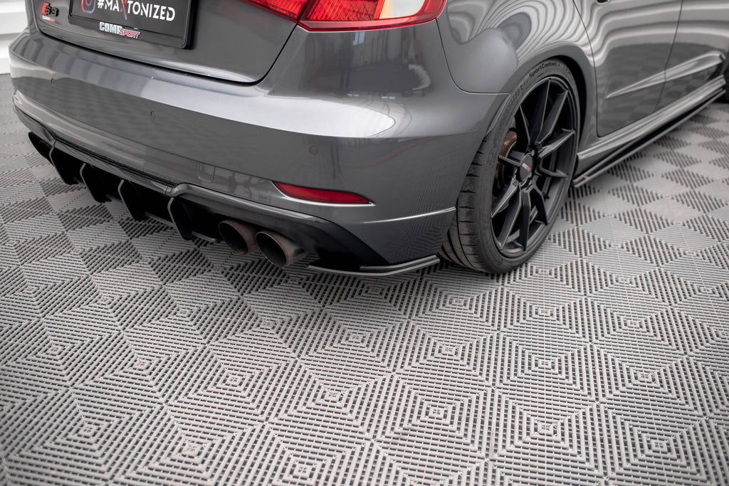 Splitters laterales traseros Street Pro Audi S3 Sportback 8v Facelift